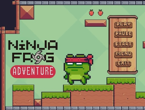 Igra Ninja Frog avantura  online