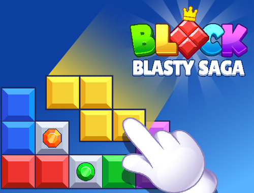 Igra Blokiraj Blasty Saga  online