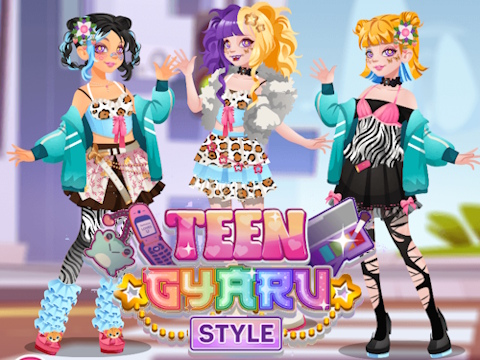Igra Teen Gyaru stil  online