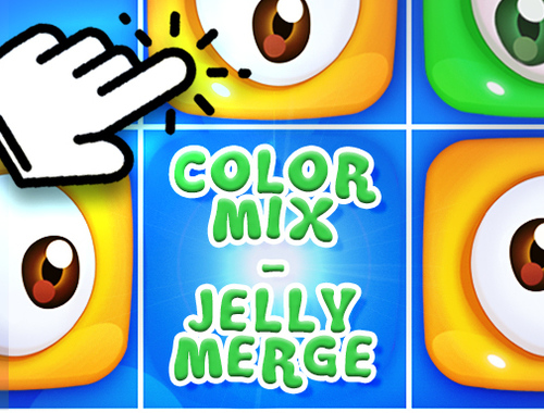 Igra Mješavina boja - Jelly Merge  online