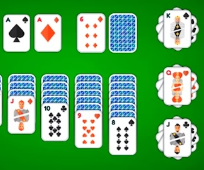 Igra Klondike Solitaire 4 odijela  online