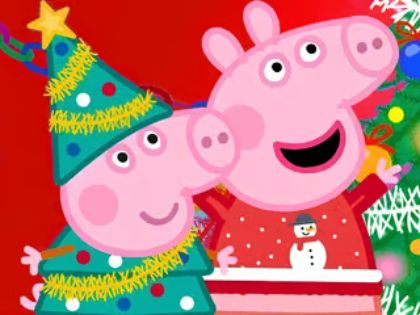 Igra Slagalica: Peppa Pig Božićne pripreme  online