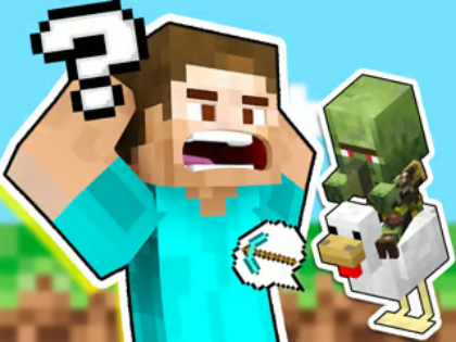 Igra Kviz za djecu: Pogodi Minecraft glas  online