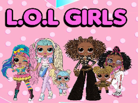 Igra L. O. L OMG Girls Bojanka  online