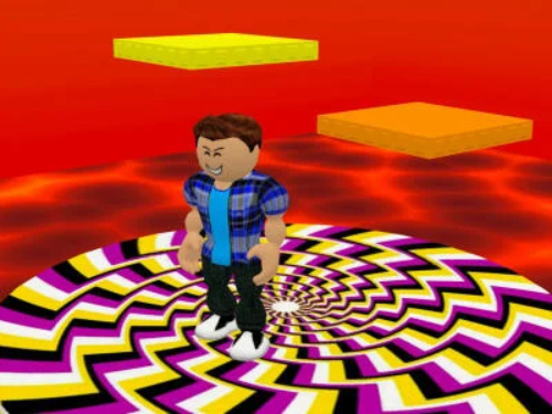 Igra Roblox: parkour lava online