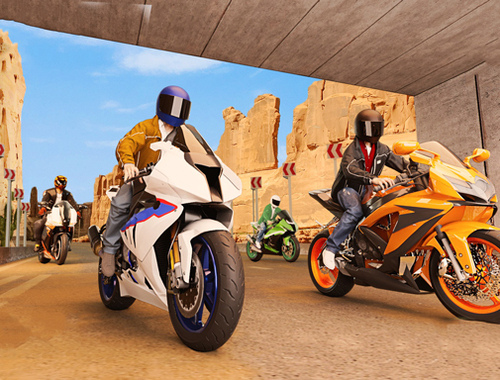 Igra Pravi motociklistički simulator utrke 3D  online