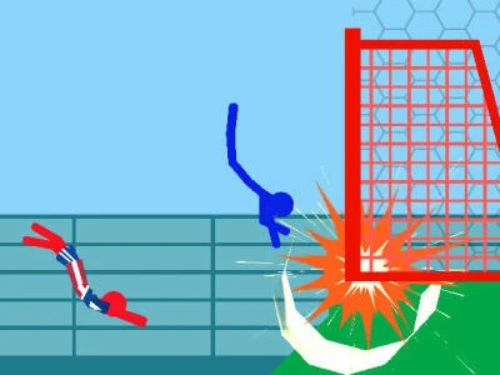 Igra Ragdoll nogomet: 2 igrača  online