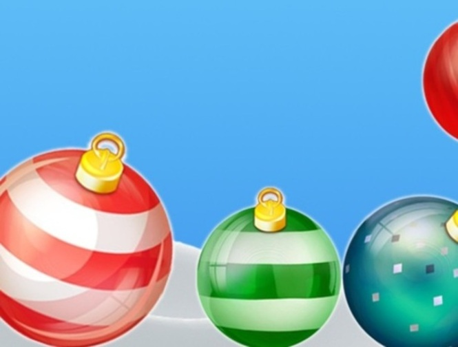 Igra Puzzles Balls Spojite Novu godinu!  online