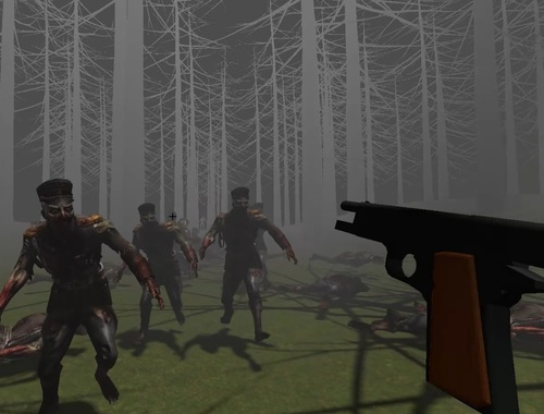 Igra Zombiji u šumi  online