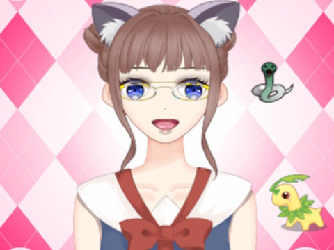 Igra Prerušiti se slatke anime djevojke  online