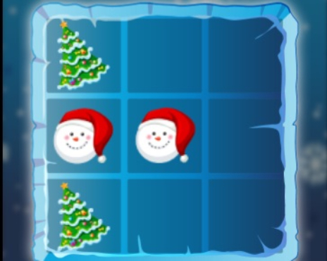 Igra Božićni Tic Tac Toe  online