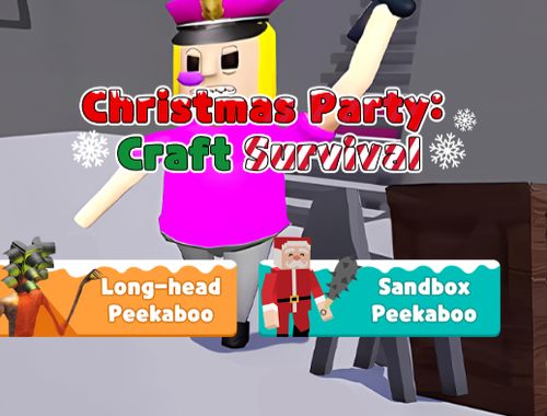 Igra Božićni party: Craft Survival  online