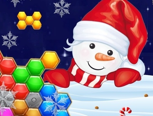 Igra Hexa Sort: Zimsko izdanje  online