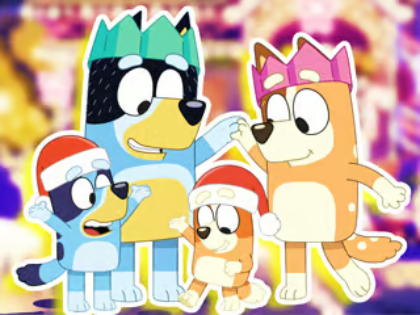 Igra Slagalica: Bluey Family Badnjak  online