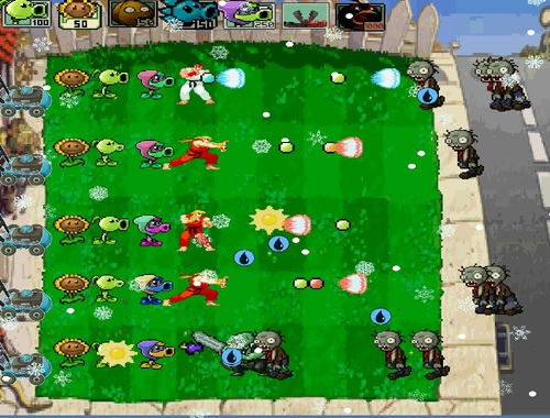 Igra Street Fighter protiv zombija  online