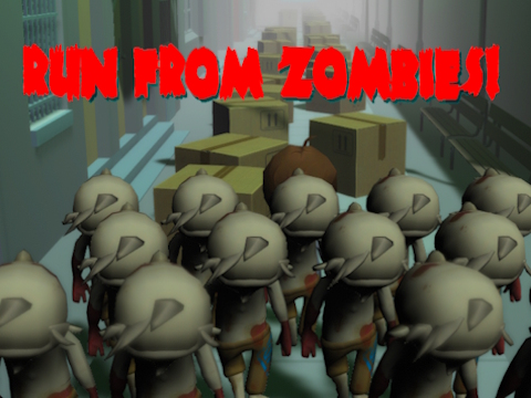 Igra Trčite od zombija!  online