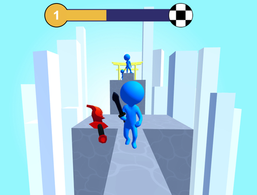 Igra Igra mačeva! Ninja Slice Runner  online