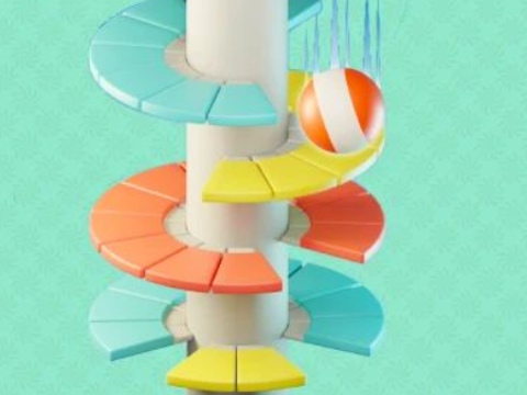 Igra Skok spirale  online
