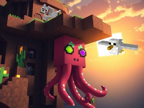 Igra Anomalija minecraft lignje  online