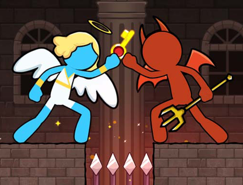 Igra Stickman Duo: Izbjegavajte grobnica  online