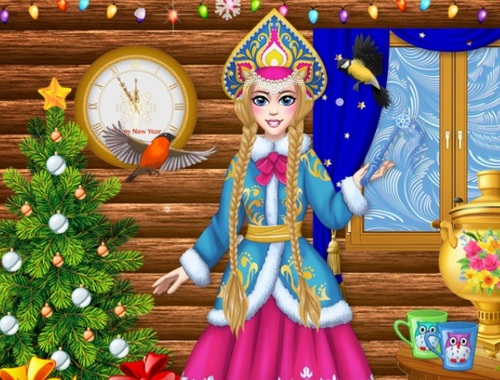 Igra Snegurochka Ruska ledena princeza  online