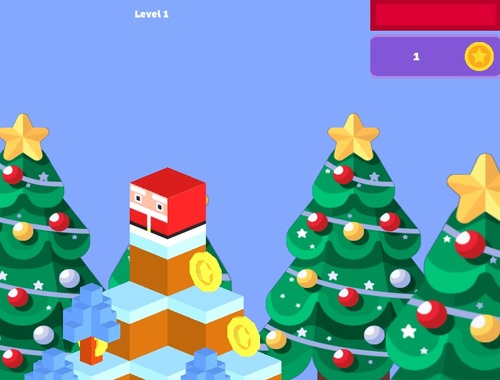 Igra Djed Mraz žuri dolje  online