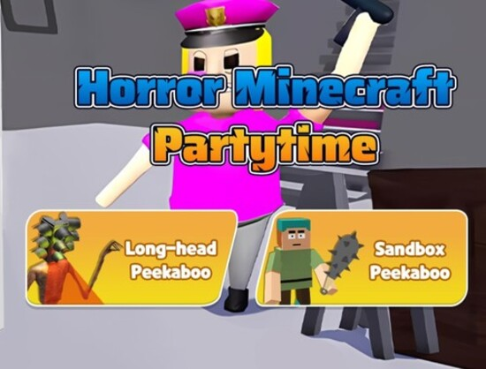 Igra Horor minecraft partytime  online