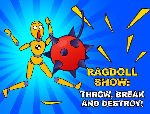 Igra Ragdoll Show: Bacite, provali i uništi!  online