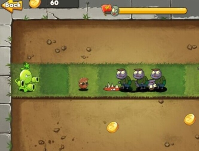 Igra Mutantne biljke vs zombie  online