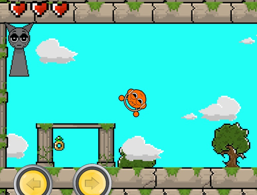 Igra Retro sprungi  online
