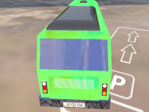 Igra Trening za parkiranje autobusa  online