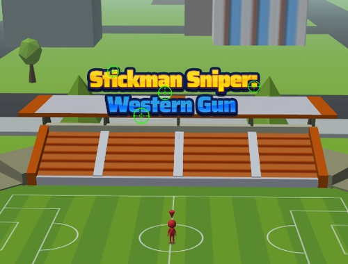Igra Stickman Sniper Western Gun online