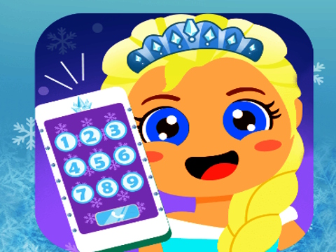 Igra Telefon za bebe ledene princeze  online