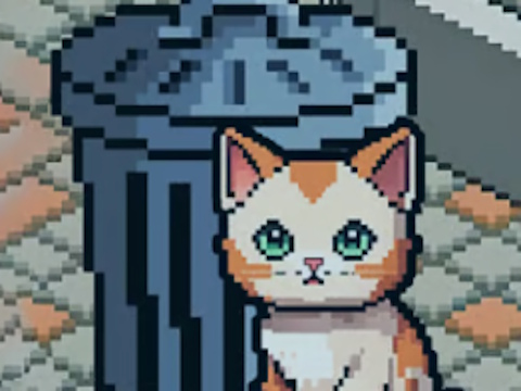 Igra Pixel Cat Simulator: Moji kućni ljubimci  online