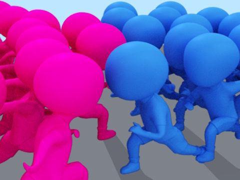 Igra Grof Master: Crowd Runner 3D  online