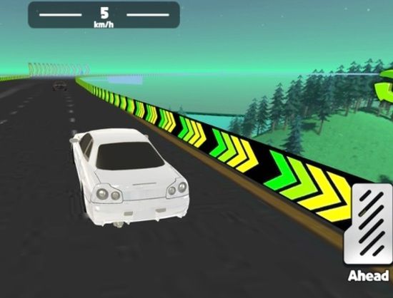 Igra Auto trkačka groznica  online