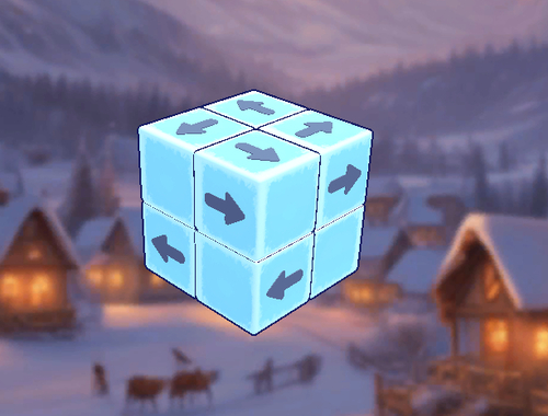 Igra Rastavite drvenu kocku u 3D!  online