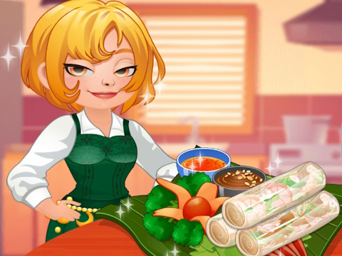 Igra Roxie's Kitchen: Spring Roll online