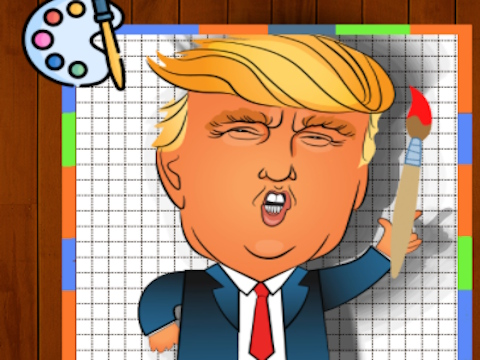Igra Trump vrijeme bojanje  online