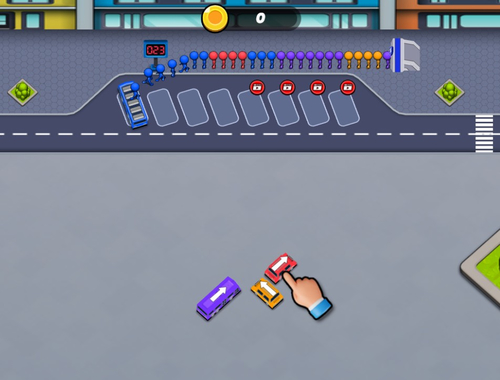 Igra Autobus parking  online
