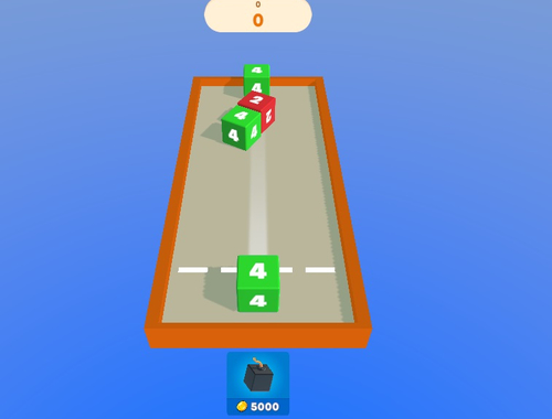 Igra Kocke za spajanje 2048 3d  online