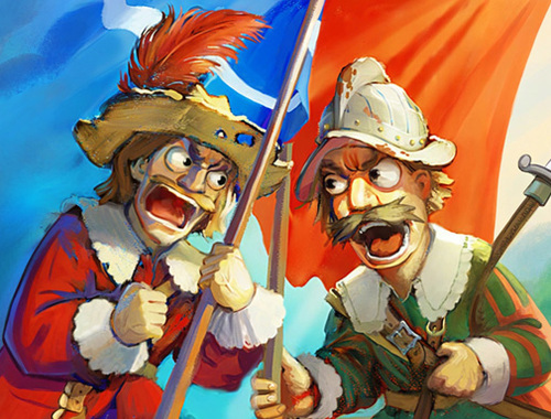 Igra Musketeers barut i čelik  online