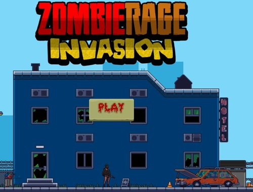 Igra Invazija zombija  online