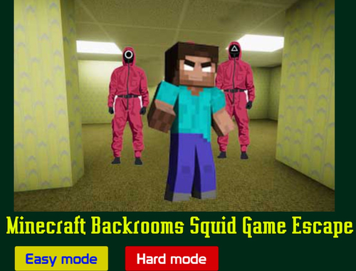 Igra Minecraft Backrooms lignja online