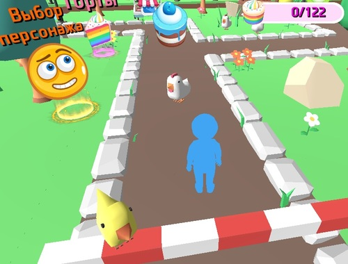 Igra Obby prikupi slatke kolače  online