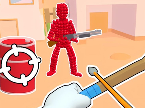 Igra Stickman Archer: Strelice pucanja na Reds  online