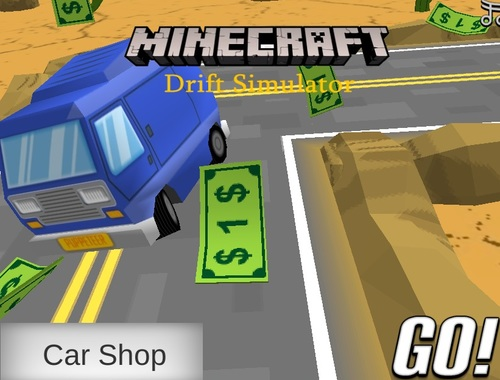 Igra Simulator minecraft drift  online