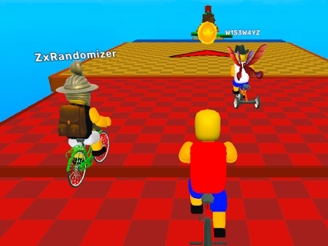 Igra Obby na biciklu  online