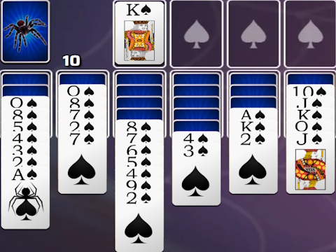 Igra Spade pauka pauka  online