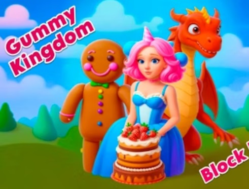Igra Gummy kraljevstvo blok zagonetku  online